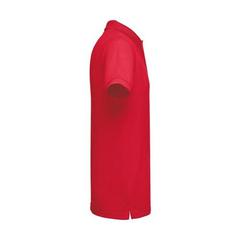 Vue Polo manches courtes pour homme - Thc berlin de couleur rouge| Krokrodeal