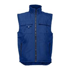 Vue Bodywarmer - gilet de travail matelassé, rembourré - Thc stockholm de couleur bleu| Krokrodeal
