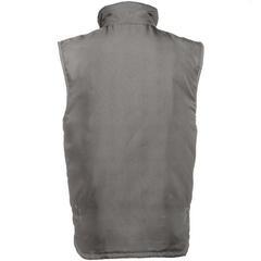 Vue Bodywarmer - gilet de travail matelassé, rembourré - Thc stockholm de couleur gris| Krokrodeal