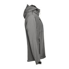 Vue Veste softshell pour homme en polyester et élasthanne - Thc zagreb de couleur gris| Krokrodeal