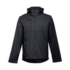 Vue Veste softshell pour homme en polyester et élasthanne - Thc zagreb de couleur noir| Krokrodeal