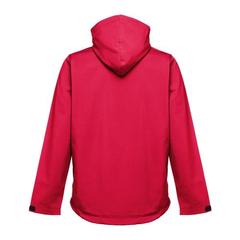 Vue Veste softshell pour homme en polyester et élasthanne - Thc zagreb de couleur rouge| Krokrodeal