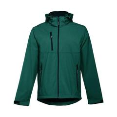 Vue Veste softshell pour homme en polyester et élasthanne - Thc zagreb de couleur vert| Krokrodeal