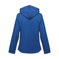 Vue Veste softshell ceinturée pour femme - Thc zagreb women de couleur bleu| Krokrodeal