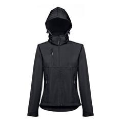 Vue Veste softshell ceinturée pour femme - Thc zagreb women de couleur noir| Krokrodeal