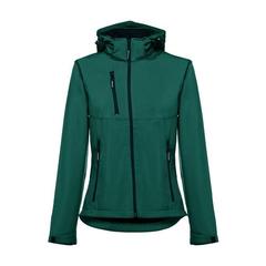 Vue Veste softshell ceinturée pour femme - Thc zagreb women de couleur vert| Krokrodeal
