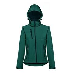 Vue Veste softshell ceinturée pour femme - Thc zagreb women de couleur vert| Krokrodeal