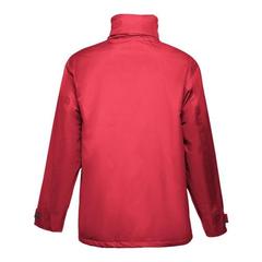 Vue Parka unisexe matelassé - Thc liubliana de couleur rouge| Krokrodeal
