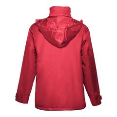Vue Parka unisexe matelassé - Thc liubliana de couleur rouge| Krokrodeal
