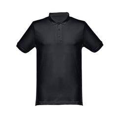 Vue Polo pour homme - Thc monaco de couleur noir| Krokrodeal