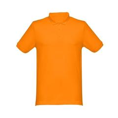 Vue Polo pour homme - Thc monaco de couleur orange| Krokrodeal