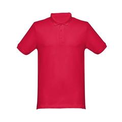 Vue Polo pour homme - Thc monaco de couleur rouge| Krokrodeal