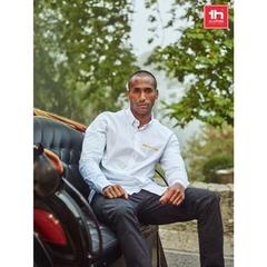 Vue générale Chemise oxford pour homme mL - Thc tokyo wh | Krokrodeal