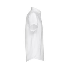Vue THC LONDON WH. Chemise oxford à manches courtes pour homme. Couleur blanche de couleur blanc| Krokrodeal