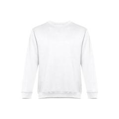 Vue Sweat-shirt unisexe col rond - Thc delta wh de couleur blanc| Krokrodeal