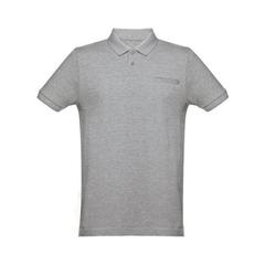 Vue Polo pour homme - Thc dhaka de couleur gris| Krokrodeal