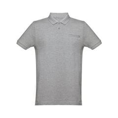 Vue Polo pour homme - Thc dhaka de couleur gris| Krokrodeal