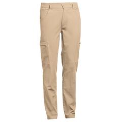 Vue Pantalon en coton et élasthanne - Thc tallinn de couleur marron| Krokrodeal