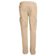 Vue Pantalon en coton et élasthanne - Thc tallinn de couleur marron| Krokrodeal