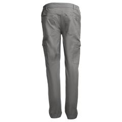 Vue Pantalon en coton et élasthanne - Thc tallinn de couleur gris| Krokrodeal
