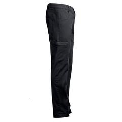 Vue Pantalon en coton et élasthanne - Thc tallinn de couleur noir| Krokrodeal