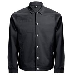 Vue Veste unisexe en coton et élasthanne - Thc bratislava de couleur noir| Krokrodeal