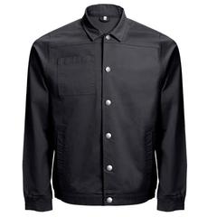 Vue Veste unisexe en coton et élasthanne - Thc bratislava de couleur noir| Krokrodeal
