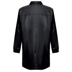 Vue Blouse de travail en coton et polyester - Thc minsk de couleur noir| Krokrodeal