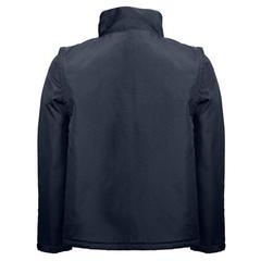 Vue Veste polyester matelassée (unisexe) - Thc astana de couleur bleu| Krokrodeal