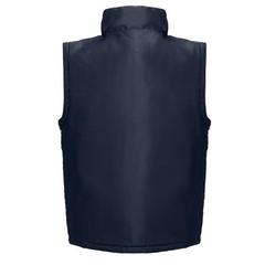 Vue Veste polyester matelassée (unisexe) - Thc astana de couleur bleu| Krokrodeal
