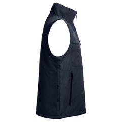 Vue Veste polyester matelassée (unisexe) - Thc astana de couleur bleu| Krokrodeal