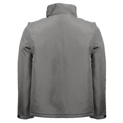 Vue Veste polyester matelassée (unisexe) - Thc astana de couleur gris| Krokrodeal