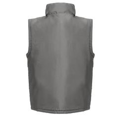 Vue Veste polyester matelassée (unisexe) - Thc astana de couleur gris| Krokrodeal