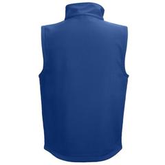 Vue Gilet softshell unisexe - Thc baku de couleur bleu| Krokrodeal