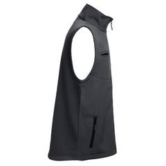 Vue Gilet softshell unisexe - Thc baku de couleur noir| Krokrodeal