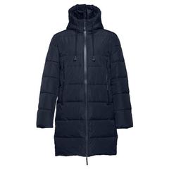 Vue Veste parka unisexe rembourrée - Thc brussels de couleur bleu| Krokrodeal