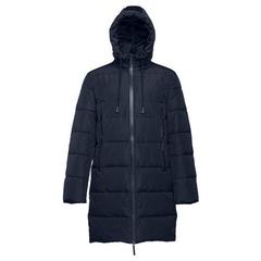 Vue Veste parka unisexe rembourrée - Thc brussels de couleur bleu| Krokrodeal