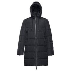 Vue Veste parka unisexe rembourrée - Thc brussels de couleur noir| Krokrodeal