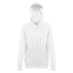 Vue Sweat à capuche pour femme - Thc amsterdam women wh de couleur blanc| Krokrodeal