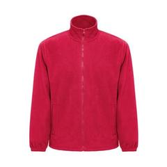 Vue Veste polaire haute densité pour homme en polyester - Thc gama de couleur rouge| Krokrodeal