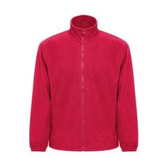 Vue Veste polaire haute densité pour homme en polyester - Thc gama de couleur rouge| Krokrodeal
