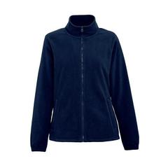 Vue Veste polaire haute densité pour femme en polyester - Thc gama women de couleur bleu| Krokrodeal
