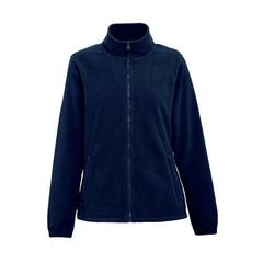 Vue Veste polaire haute densité pour femme en polyester - Thc gama women de couleur bleu| Krokrodeal