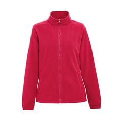 Vue Veste polaire haute densité pour femme en polyester - Thc gama women de couleur rouge| Krokrodeal