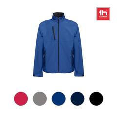 Vue générale Veste softshell (unisexe) en polyester et élasthanne - Thc eanes | Krokrodeal