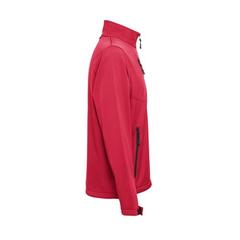 Vue Veste softshell (unisexe) en polyester et élasthanne - Thc eanes de couleur rouge| Krokrodeal