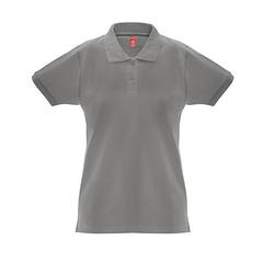 Vue Polo pour femme - Thc monaco women de couleur gris| Krokrodeal