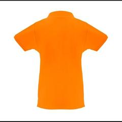 Vue Polo pour femme - Thc monaco women de couleur orange| Krokrodeal