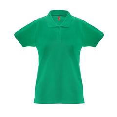 Vue Polo pour femme - Thc monaco women de couleur vert| Krokrodeal