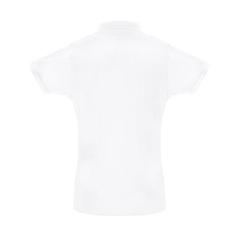 Vue Polo à manches courtes pour femmes - Thc berlin women wh de couleur blanc| Krokrodeal